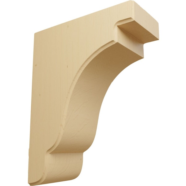 Ekena Millwork 3 1/2"W x 7 1/4"D x 9 1/2"H Bedford Bracket, Alder - BKTW04X07X10BEAL