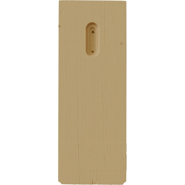 Ekena Millwork 3 1/2"W x 7 1/4"D x 9 1/2"H Bedford Bracket, Alder - BKTW04X07X10BEAL