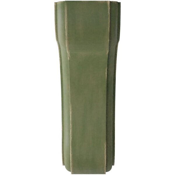 Ekena Millwork 1 3/4"W x 5 1/2"D x 5 1/2"H Eaton Wood Vintage Decor Bracket, Restoration Green - BKTWD02X06X06EAGR