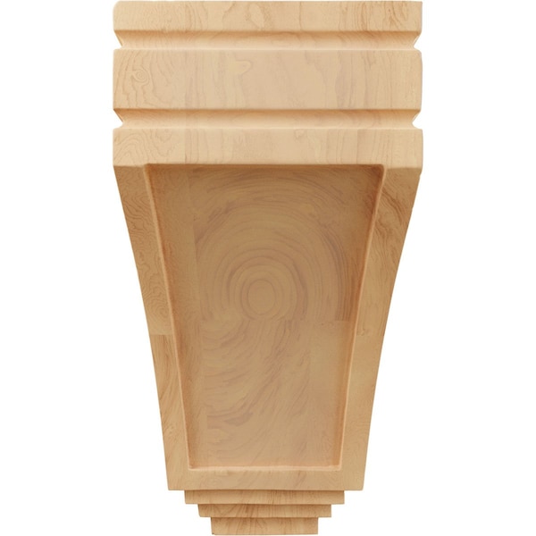 Ekena Millwork 5"W x 6"D x 10 1/2"H Medium San Juan Wood Corbel, Red Oak - CORW05X06X10SJRO