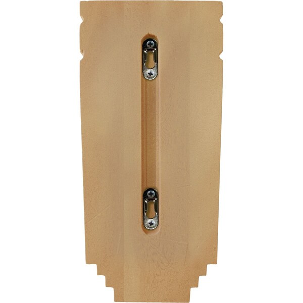Ekena Millwork 5"W x 6"D x 10 1/2"H Medium San Juan Wood Corbel, Red Oak - CORW05X06X10SJRO