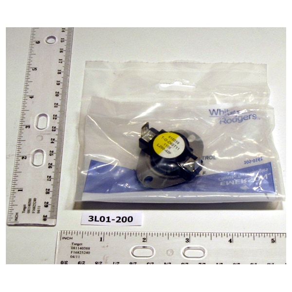 White-Rodgers 3L01-200 Snap Disc Fan Or Limit - 3L01-200