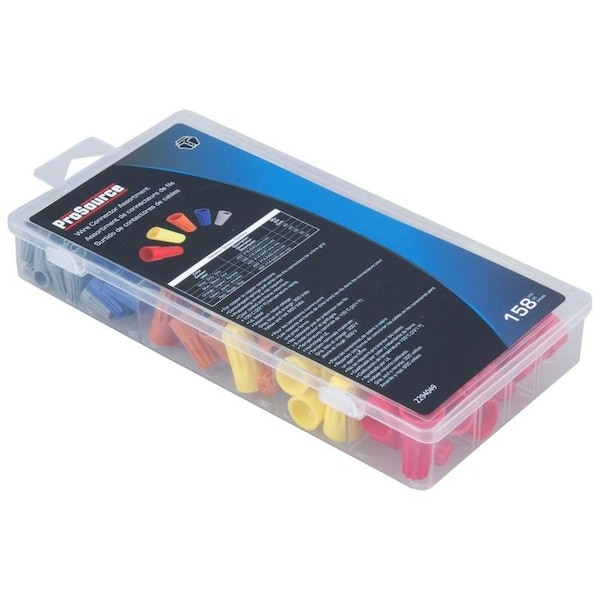 Assortment de conectores Prosource, contacto de acero, material de carcasa termoplástica resistente - 60209