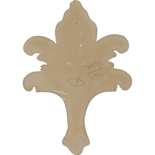 Ekena Millwork 6 1/4"W x 8 3/4"H x 3/4"P Leaf Bundle Onlay - ONL06X08X01LF