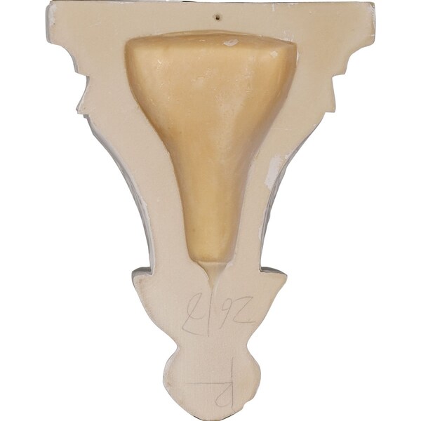 Ekena Millwork 7"W x 3 1/2"D x 9"H Floral Corbel - COR07X03X09FL
