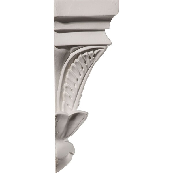 Ekena Millwork 7"W x 3 1/2"D x 9"H Floral Corbel - COR07X03X09FL