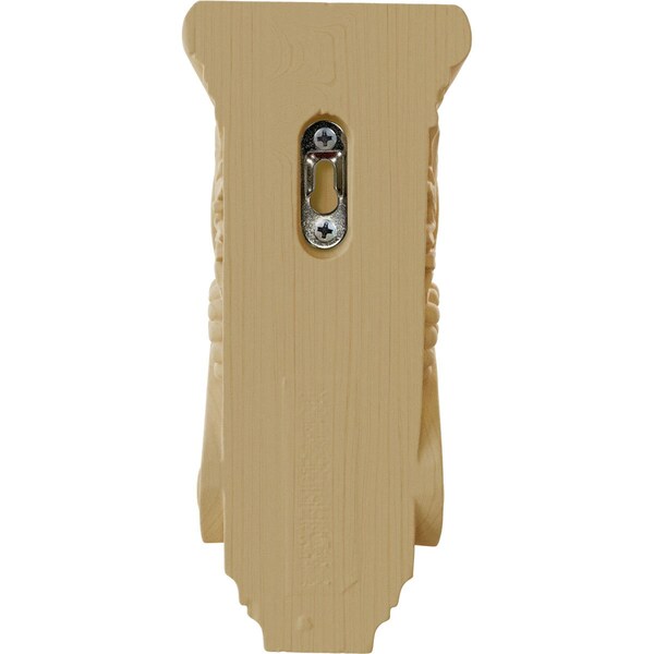 Ekena Millwork 3 1/2"W x 4 3/8"D x 7 7/8"H Small Grape Bunches Corbel, Alder - COR03X04X07GRAL
