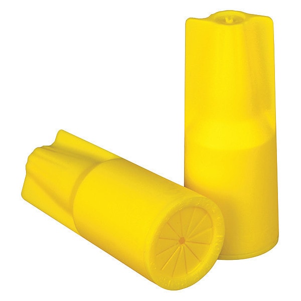 Dryconn Conector de cable enterrado directo grande de color amarillo, PK10 - 31556
