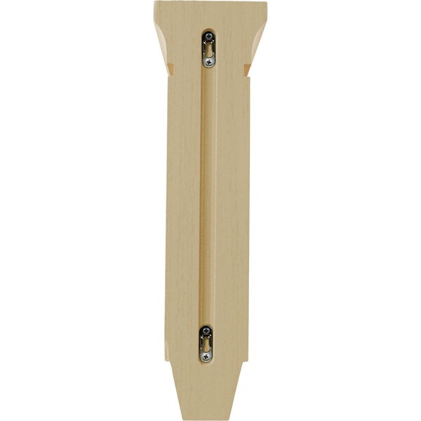 Ekena Millwork 5"W x 10"D x 18"H Extra Large Lucan Wood Corbel, Maple - CORW05X10X18LUMA