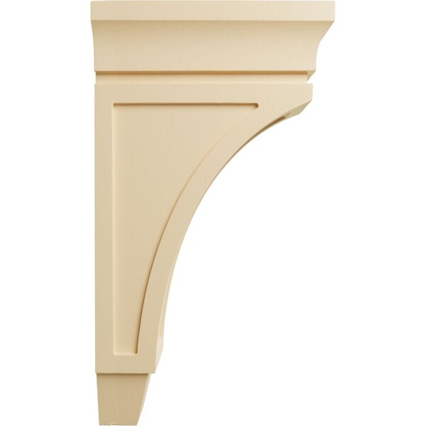 Ekena Millwork 5"W x 10"D x 18"H Extra Large Lucan Wood Corbel, Maple - CORW05X10X18LUMA