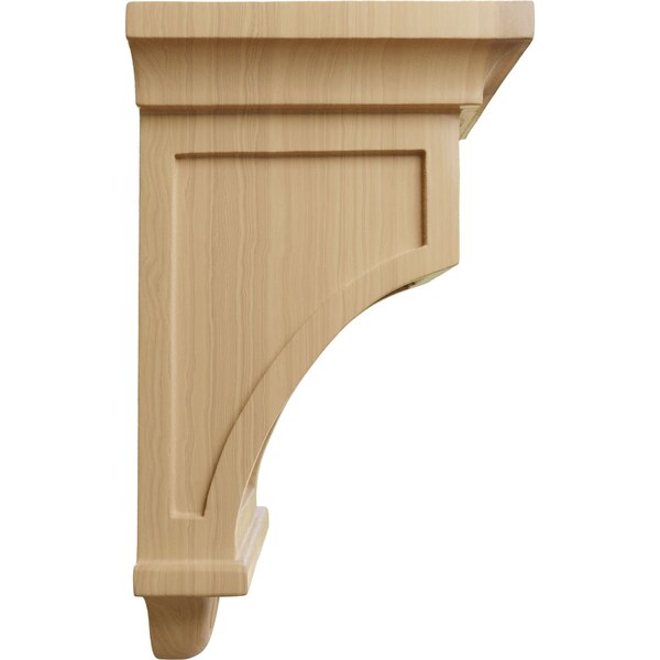 Ekena Millwork 5"W x 5"D x 9"H Arts and Crafts Corbel, Cherry - COR05X05X09ARCH