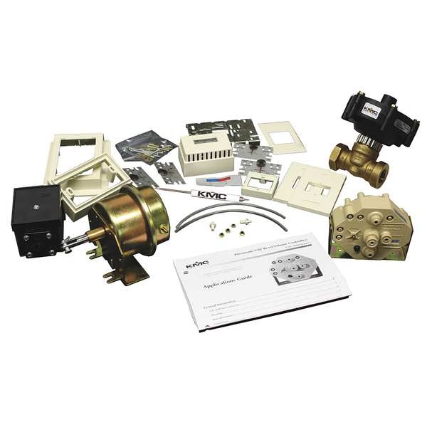 Kmc Controls VAV Control Kit, Fan Power+ Hot Water Reheat up to 23k btu - KIT-1003