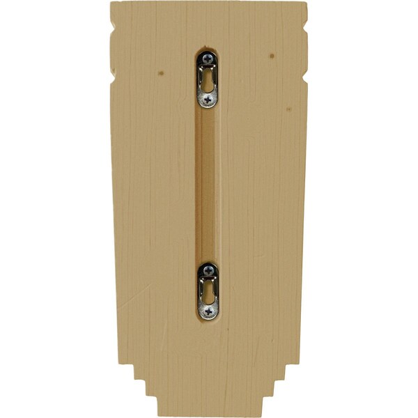 Ekena Millwork 5"W x 6"D x 10 1/2"H Medium San Juan Wood Corbel, Alder - CORW05X06X10SJAL