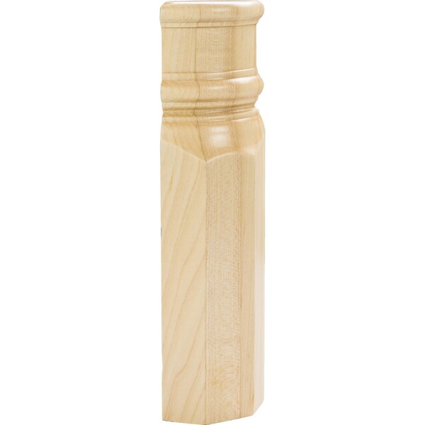 Hardware Resources Rubberwood, 9-7/8" H, 2-7/8" W, Unfinished - TB1A-RW