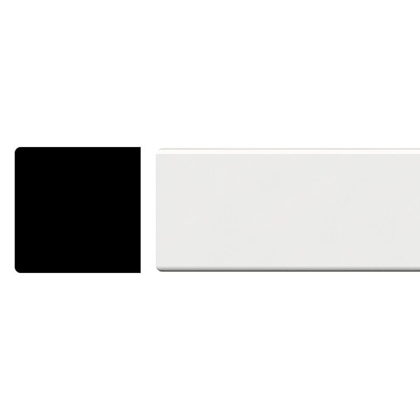 Ekena Millwork 5/8"H x 5/8"P x 96"L Stop Moulding, PVC - MLD00X00X96STSWPV