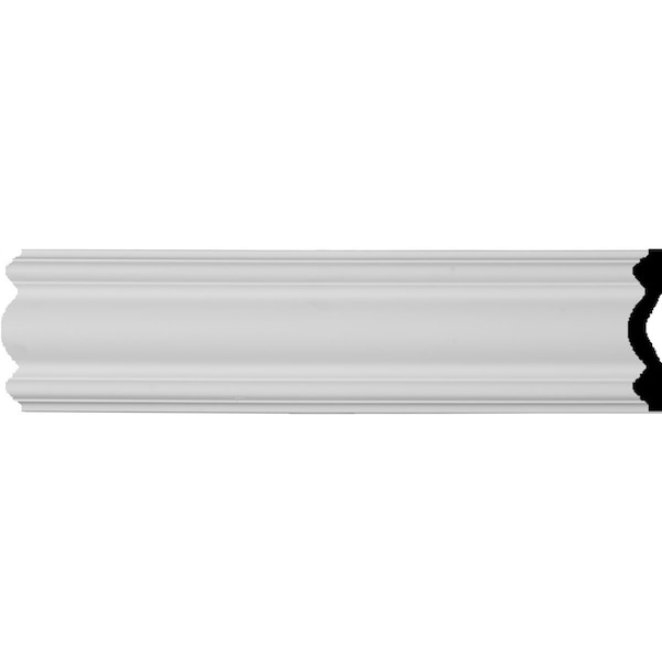 Ekena Millwork 4"H x 3/4"P x 94 1/2"L Gorleen Panel Moulding - PML04X00GO
