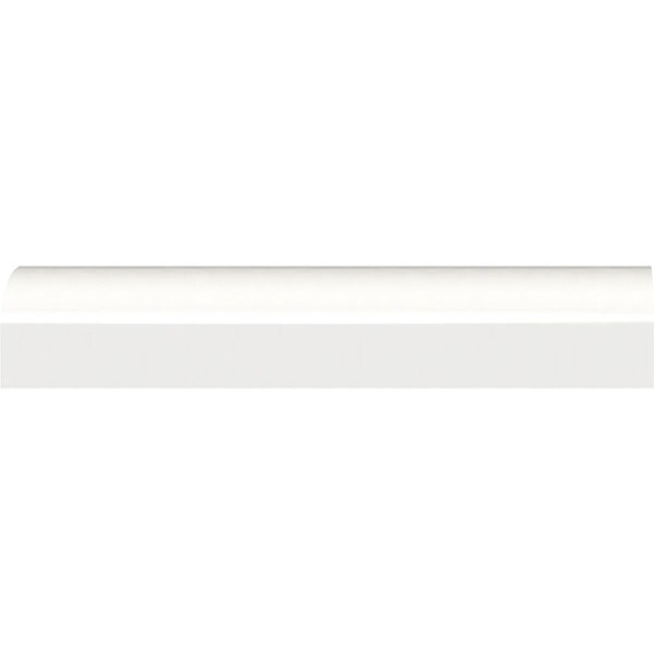 Ekena Millwork 3/4"H x 3/8"P x 96"L Shoe Moulding, PVC - MLD01X00X96SHSWPV