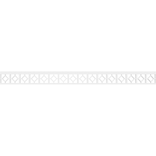Ekena Millwork Kinsman Architectural Grade PVC Running Trim, 4"H x 5/8"P x 48"L - RUNP04X0625X48KNS