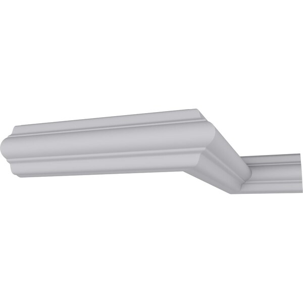 Ekena Millwork 1 1/2"H x 1 1/2"P x 2 1/8"F x 94 1/2"L Cole Smooth Corner Moulding - MLD01X01X02CO