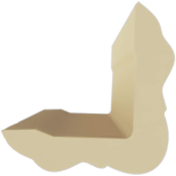 Ekena Millwork 1 1/2"H x 1 1/2"P x 2 1/8"F x 94 1/2"L Cole Smooth Corner Moulding - MLD01X01X02CO