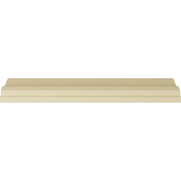 Ekena Millwork 5"H x 5"P x 7 1/8"F x 94 1/2"L Dentil Crown Moulding - MLD05X05X07DE
