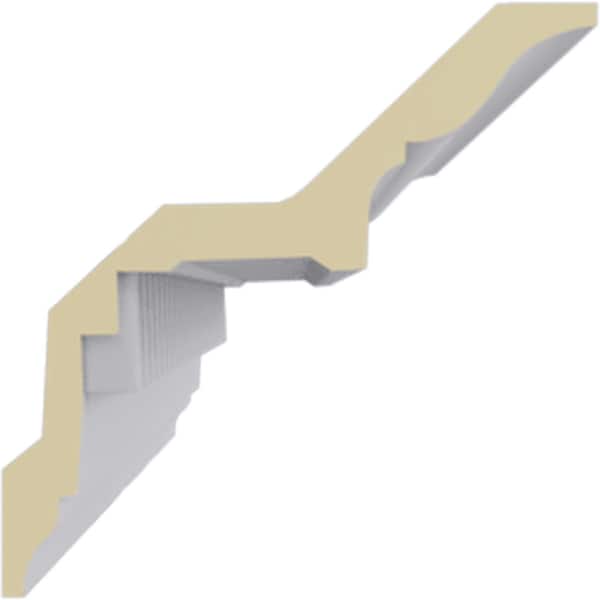Ekena Millwork 5"H x 5"P x 7 1/8"F x 94 1/2"L Dentil Crown Moulding - MLD05X05X07DE