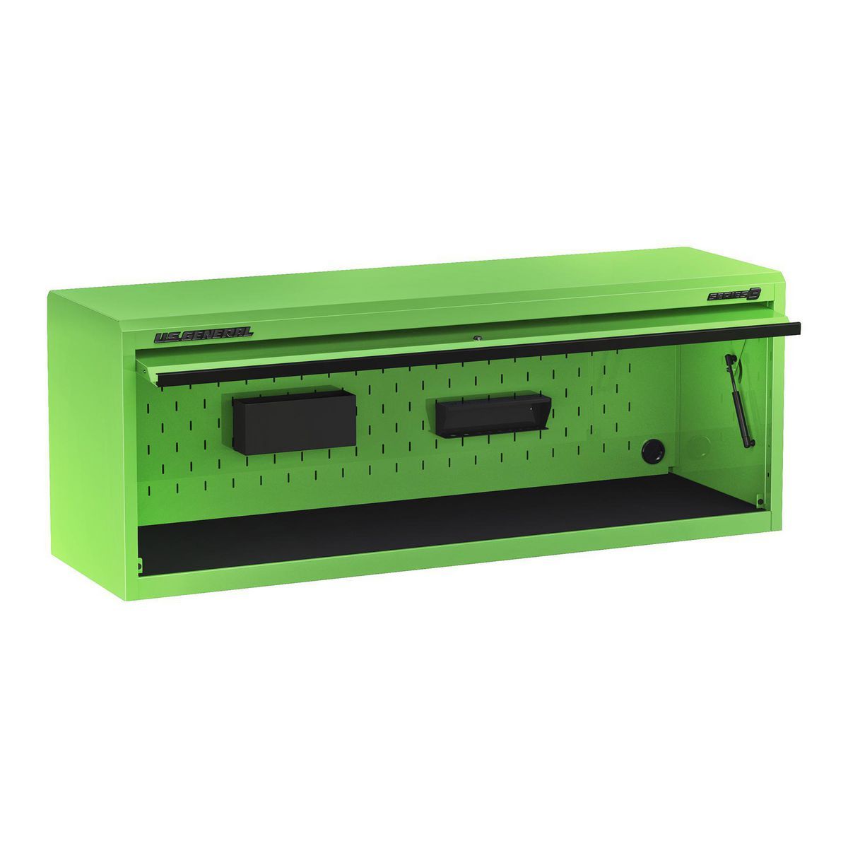 U.s. General 72 pulgadas x 22 pulgadas Estación de Trabajo Hutch, Serie 3, Verde - 70333