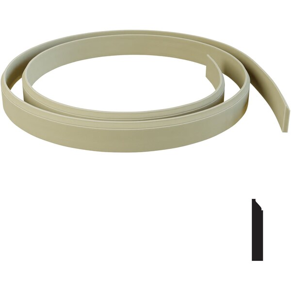Ekena Millwork WM623 - 3 1/4"H x 9/16"D x 144"L Baseboard Flexible Moulding - BBDFWM623X144