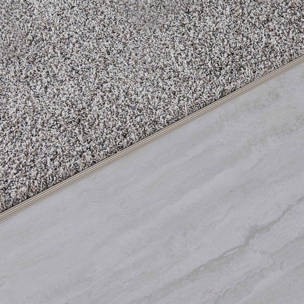M-D Building Products Aluminum, Pewter, 144 in L, 1.375 in W - 31490