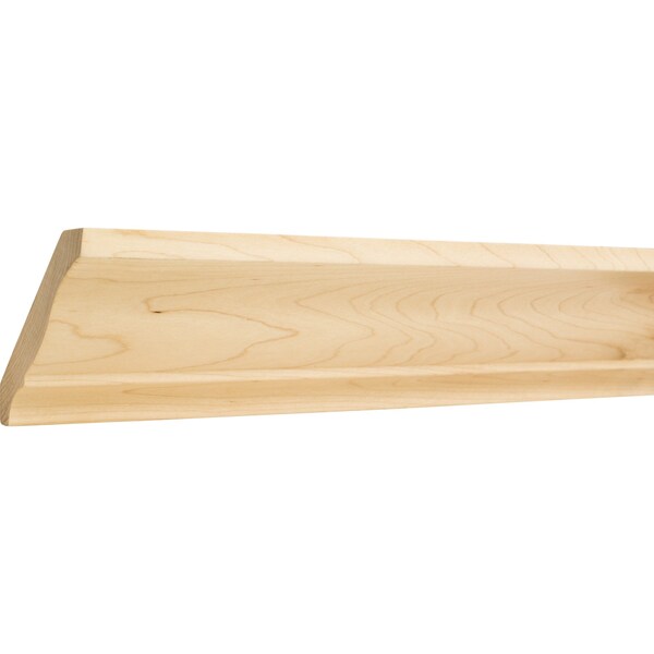 Hardware Resources Alder, 96" L, 4-1/2" H, Unfinished - SC14ALD