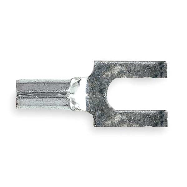 Terminal de horquilla de bloque no aislado de 16-14 AWG para tornillo #8, paquete de 100 - M14-8FBX