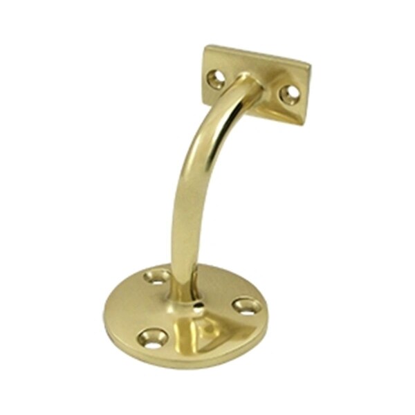 Dendesigns 3.18 in. Projection Light Duty Hand Rail Brackets, Bright - DE2667139