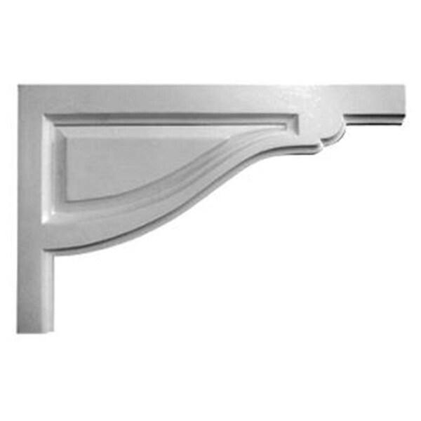 Dwellingdesigns 8 In. W X 5 In. H X .5 In. D Architectural Small Traditional Stair Bracket, Right - DW289170
