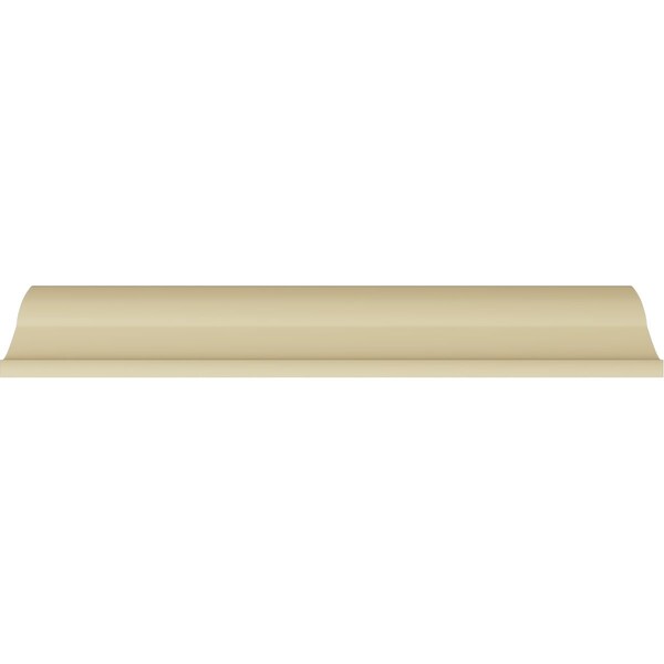 Ekena Millwork 2 5/8"H x 3 1/8"P x 3 7/8"F x 94 1/2"L, (3" Repeat), Dylan Spring Crown Moulding - MLD02X03X03DY