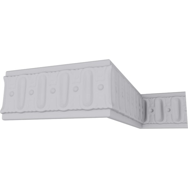 Ekena Millwork 2 1/2"H x  3/8"P x 94 1/2"L Bulwark Panel Moulding - MLD02X00BU