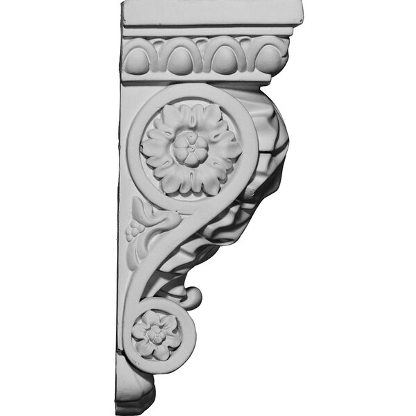 Ekena Millwork 5"W x 3 5/8"D x 8 3/8"H Attica Corbel - COR05X03X08AT