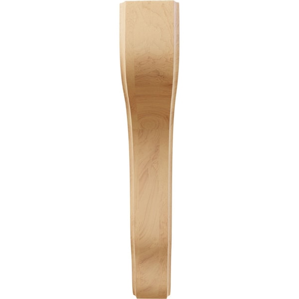 Ekena Millwork 1 3/4"W x 8 1/2"D x 11"H Plymouth Wood Bracket, Red Oak - BKTW02X09X11PLRO