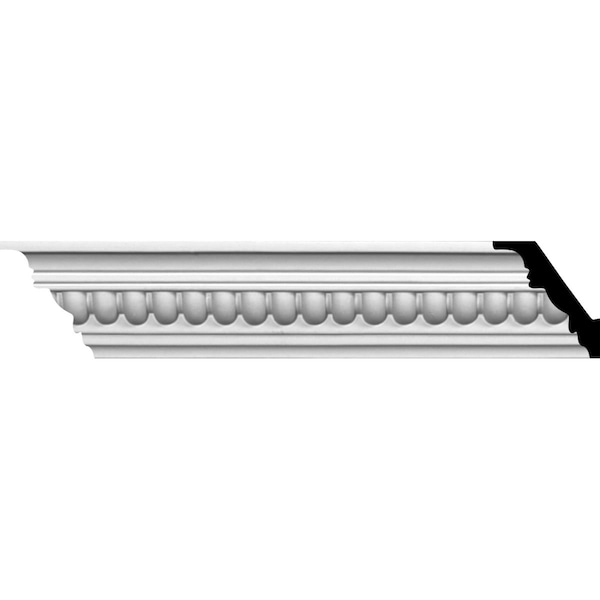 Ekena Millwork SAMPLE - 2 3/8"H x 2 3/8"P x 3 3/8"F x 12"L Helene Crown Moulding - SAMPLE-MLD02X02X04HE