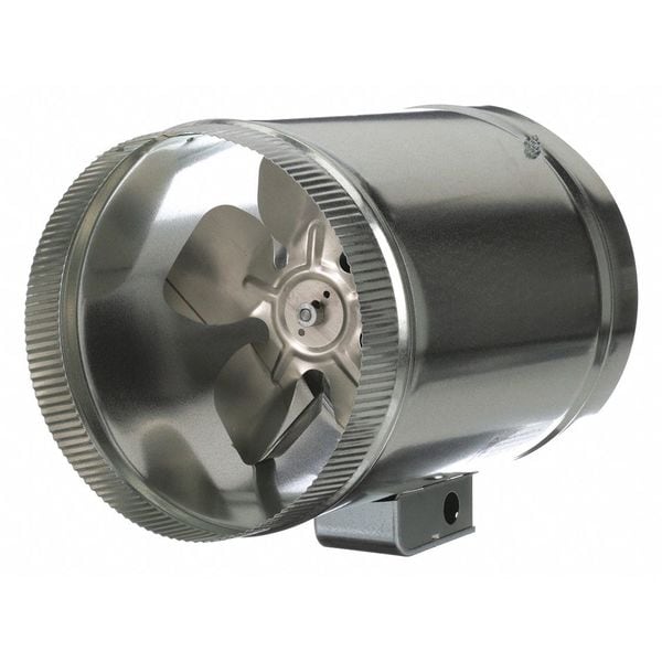 Tjernlund Products Axial Duct Booster, 10 In. Dia. - EF-10