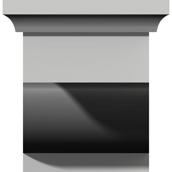Ekena Millwork 5 5/8"W x 9 3/8"D x 5 3/4"H Dublin Bracket - BKT09X05X05DU