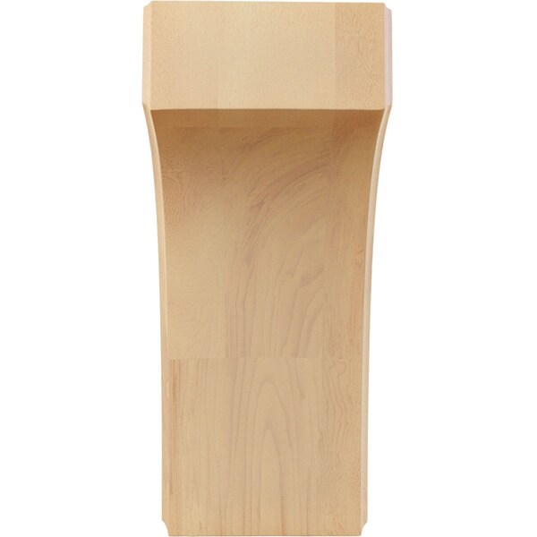 Ekena Millwork 3 1/2"W x 4"D x 8"H Clarksville Bracket, Red Oak - BKTW04X04X08CVRO