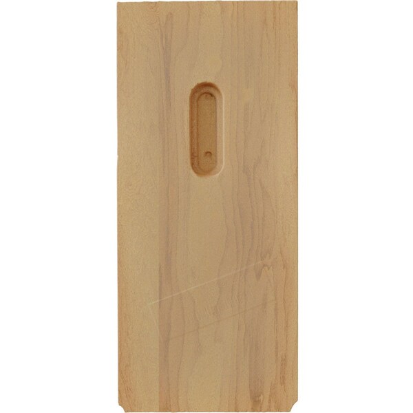 Ekena Millwork 3 1/2"W x 4"D x 8"H Clarksville Bracket, Red Oak - BKTW04X04X08CVRO