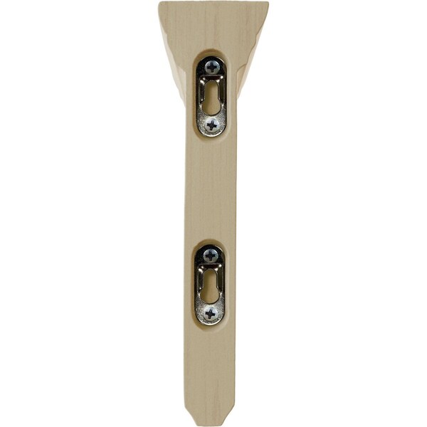 Ekena Millwork 2"W x 4 1/2"D x 8"H Small Rojas Wood Corbel, Rubberwood - CORW02X04X08RJRW