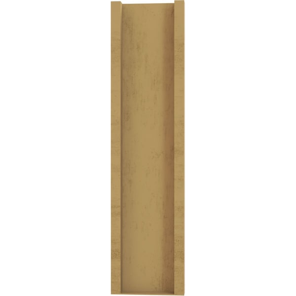 Ekena Millwork 7 1/2-in W x 22-in D x 30-in H Balboa Trad Rough Cedar Woodgrain TimberThane Outlooker, Primed Tan - OUTUR075X22X30BOA04RCPR
