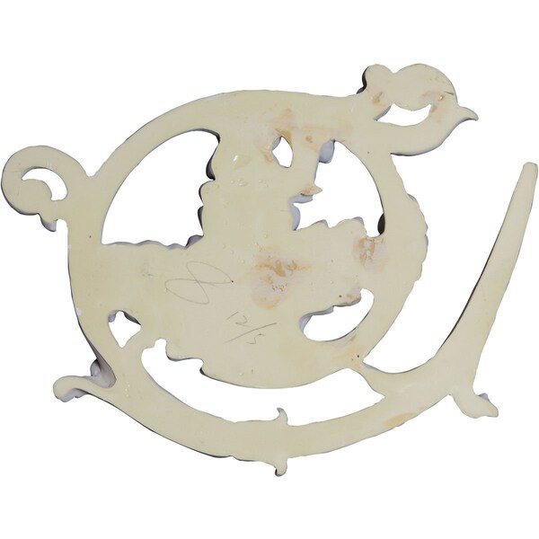 Ekena Millwork 17 5/8"W x 11 3/4"H x 1 1/4"P Bonetti Onlay, Left - ONL17X11X01BO-L