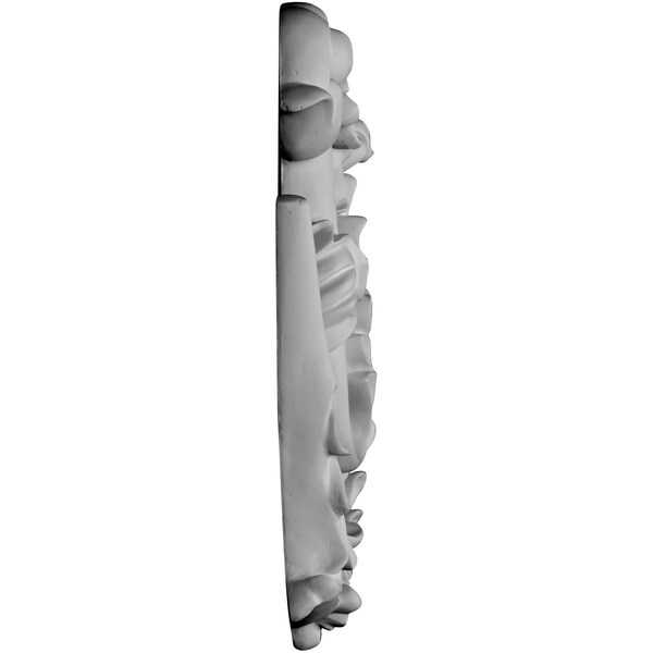 Ekena Millwork 17 5/8"W x 11 3/4"H x 1 1/4"P Bonetti Onlay, Left - ONL17X11X01BO-L