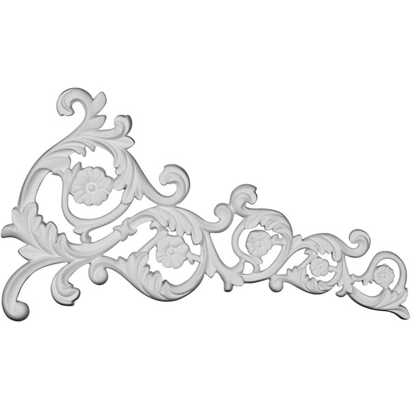 Ekena Millwork 19 1/8"W x 11"H x 5/8"P Avery Onlay, Right - ONL19X11X01AV-R