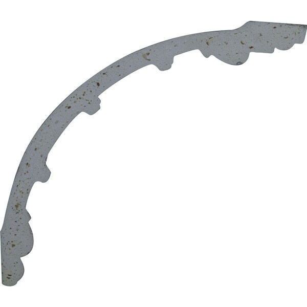 Ekena Millwork SAMPLE - 4 5/8"H x 4 5/8"P x 6 1/2"F x 12"L Brightton Crown Moulding - SAMPLE-MLD05X05X06BR