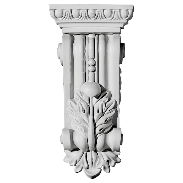Ekena Millwork 4 5/8"W x 2 5/8"D x 9 3/4"H Gorleen Corbel - COR04X02X09GO