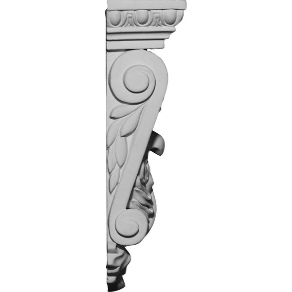 Ekena Millwork 4 5/8"W x 2 5/8"D x 9 3/4"H Gorleen Corbel - COR04X02X09GO